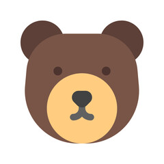 bear flat icon