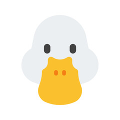 duck flat icon