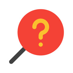 nvestigation flat icon