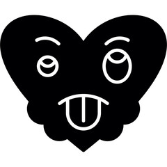 Fototapeta premium Knocked Out icon