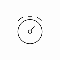 alarm clock ring icon sign vector