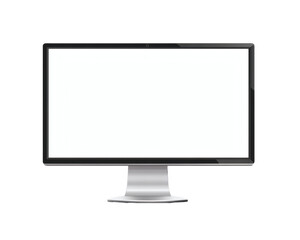 [Transparent Background PNG]Modern Computer Monitor Mockup