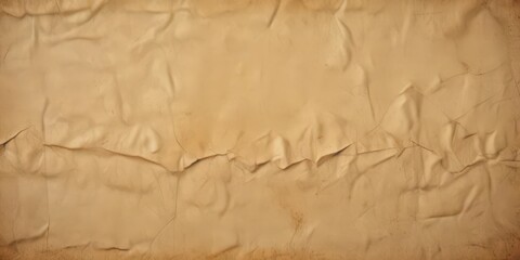 Aged, yellowed paper with creases and wrinkles ,  backdrop,  material