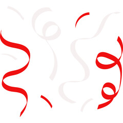 Indonesia Confetti Element