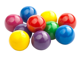 bubble gums isolated on a transparent background