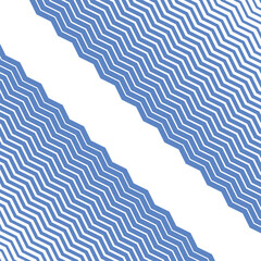 Blue zig zag line stripes abstract background