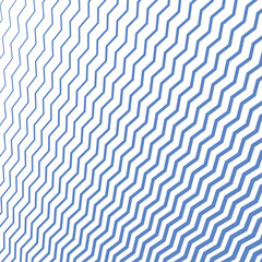 Blue zig zag line stripes abstract background