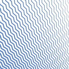Blue zig zag line stripes abstract background