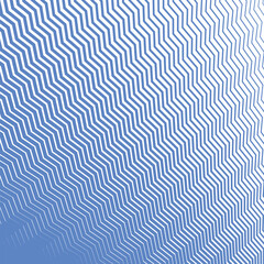 Blue zig zag line stripes abstract background