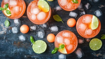 Refreshing summer cocktails