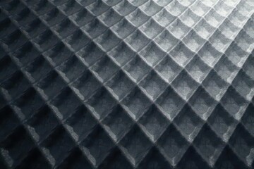 Subtle grayscale latticework with subtle gradients, geometric design, mesh