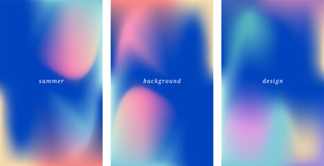 Modern abstract backgrounds with blue and pink color gradient effect