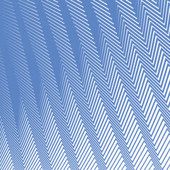 Blue zig zag line stripes abstract background