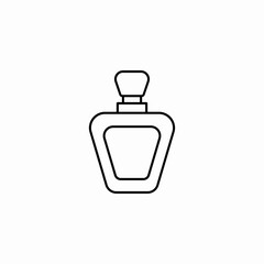 perfume spray icon sign vector