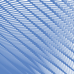 Blue zig zag line stripes abstract background