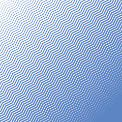 Blue zig zag line stripes abstract background