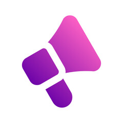 announcement gradient icon