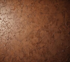 Cracked and peeling brown wallpaper, showing ornate geometric pattern underneath  , design, wallcovering