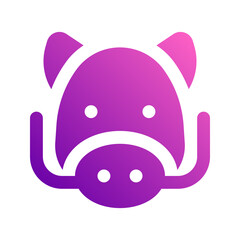 boar gradient icon
