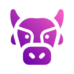 buffalo gradient icon