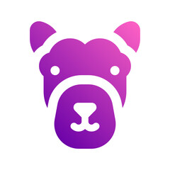 camel gradient icon