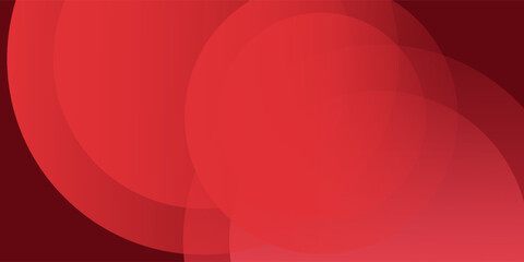 Obraz premium Red abstract background. Dynamic shapes composition red shape circle.Vector ilustration