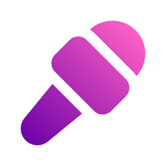 journalist gradient icon
