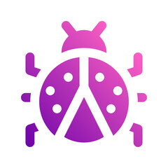 ladybug gradient icon