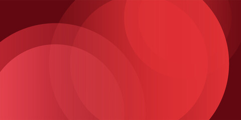 Obraz premium Red abstract background. Dynamic shapes composition red shape circle.Vector ilustration