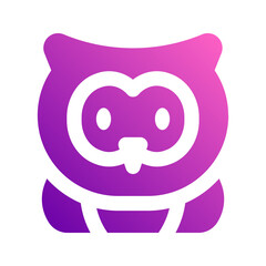 owl gradient icon
