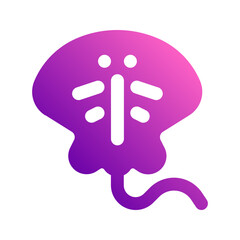 stingray gradient icon