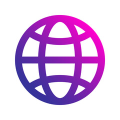 internet gradient icon