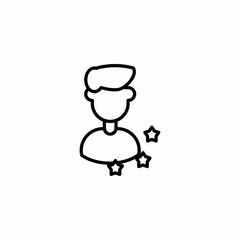 customer review icon sign vector