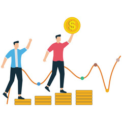Greedy Investor Chasing Crypto Hype