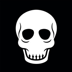 design logo icon mascot illustration vector skull style