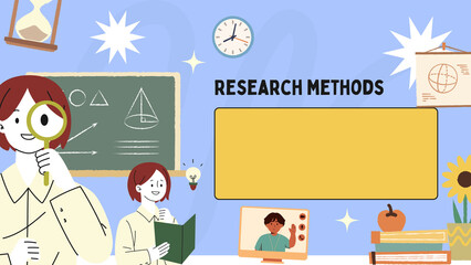 Illustrative Research Report Presentation - Visualizing Research Techniques 