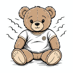 Angel Teddy Bear with Wings