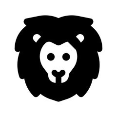 lion line icon