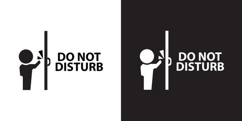 Do not disturb sign