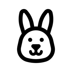 rabbit line icon