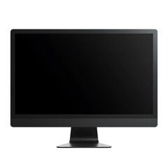 Fototapeta premium Modern computer mockup isolated on white background