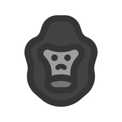gorilla line fill icon