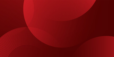 Red abstract background. Dynamic shapes composition. Eps10 vector