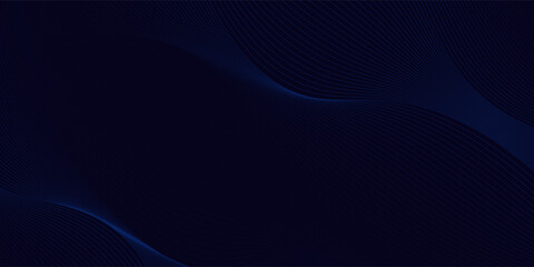 Premium background design with diagonal dark blue line pattern. Vector horizontal template for digital lux business banner, contemporary formal invitation, luxury voucher, prestigious gift certificate