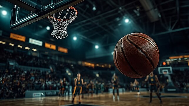 Basketball Game Winning Shot Arena. (2)