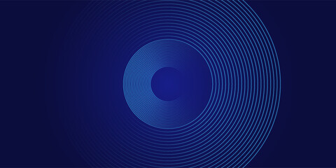 Blue abstract background. Geometric lines pattern. Modern shiny blue gradient lines. Futuristic technology graphic design. Suit for business, cover, header, wallpaper, corporate, website, flyer