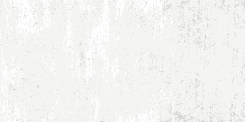White old concrete wall grunge texture - wide banner format background with copy space for text. Grunge gray texture of chips, cracks, scratches, Soft white grunge.