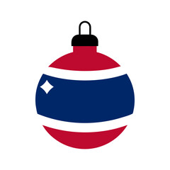 christmas ornament ball vector art