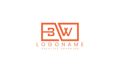 Minimalist BW Logo for Branding and Identity.