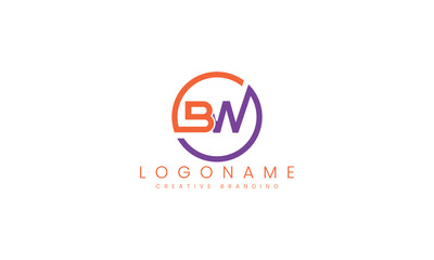 Minimalist BW Logo for Branding and Identity.
